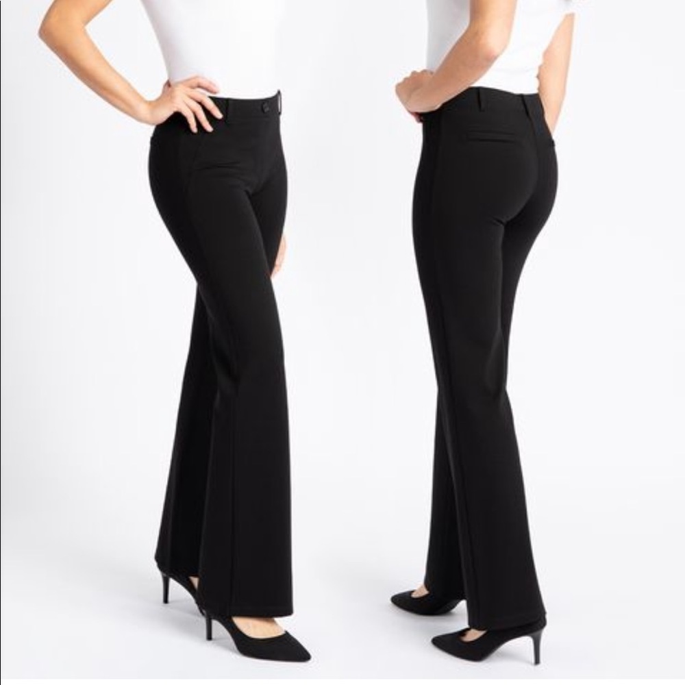 Betabrand Classic 2 Pocket Dress Yoga Work Pant XS-Petite